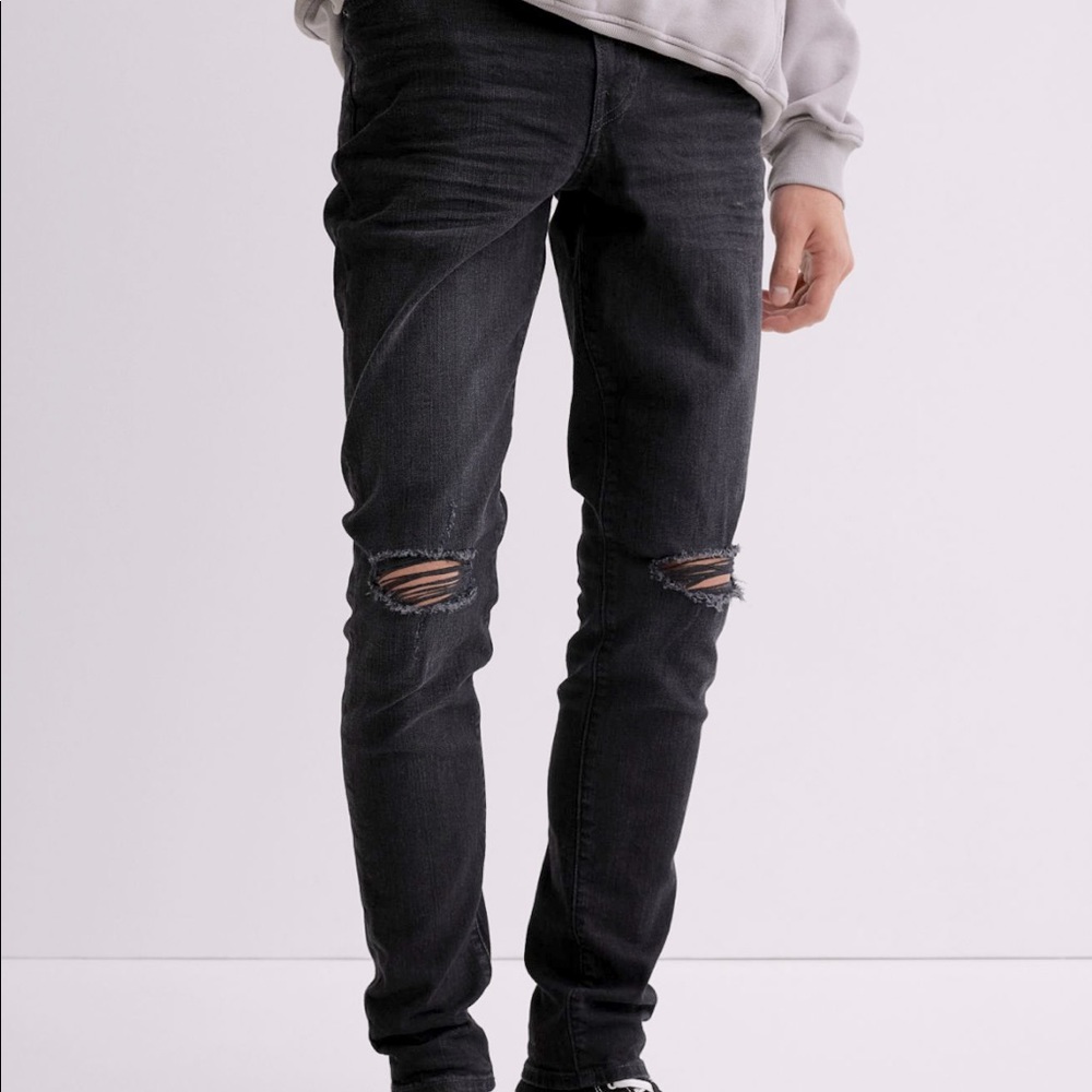 Trashed Skinny Jeans